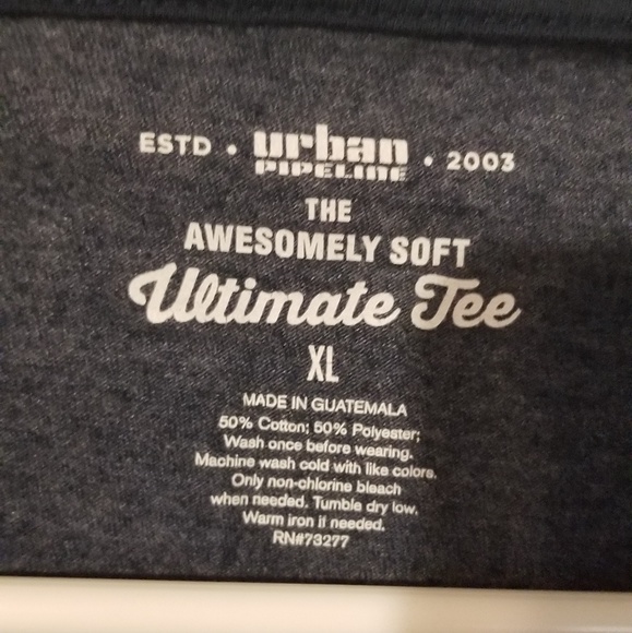 Urban Pipeline Blue Tee - Picture 2 of 2